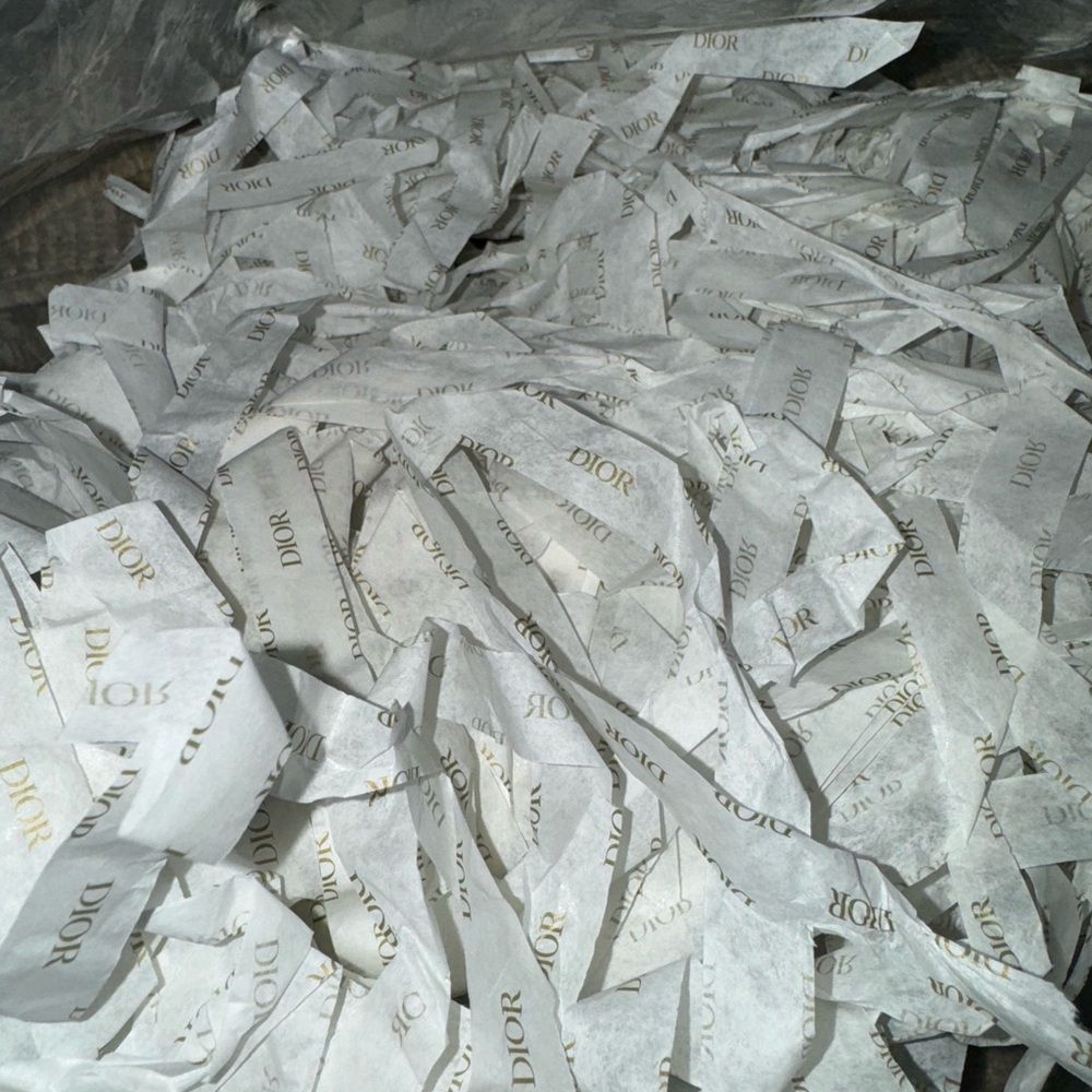 DIOR SHREDDED TISSUE PAPER BOX FILLER